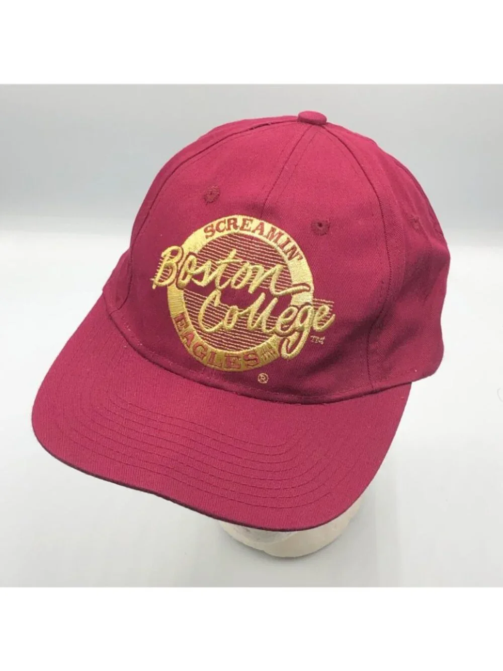 Boston College Screamin Eagles Maroon Adjustable Snapback Hat Cap BC The Game